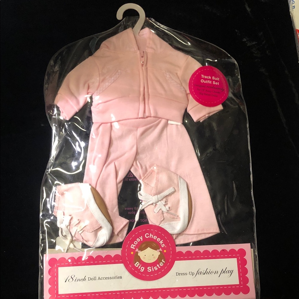 Rosy Cheeks Big Sister 18”” doll Accesories Track Suit